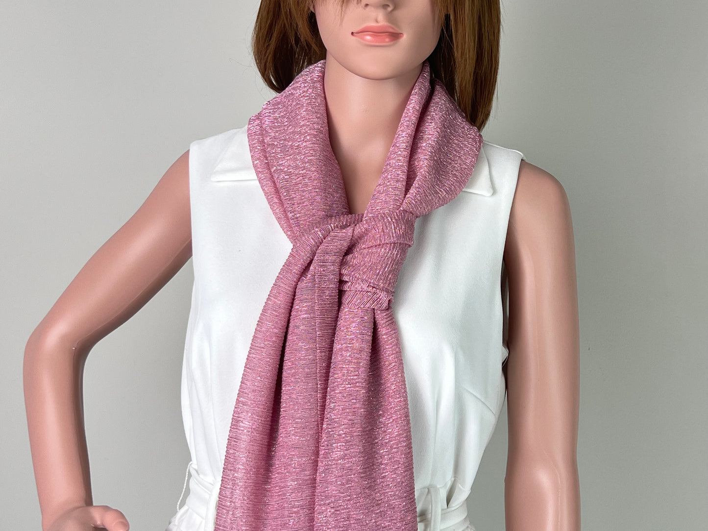 Luxemin Newyork Collection Pinky Women's Sparkle Shawls and Wraps