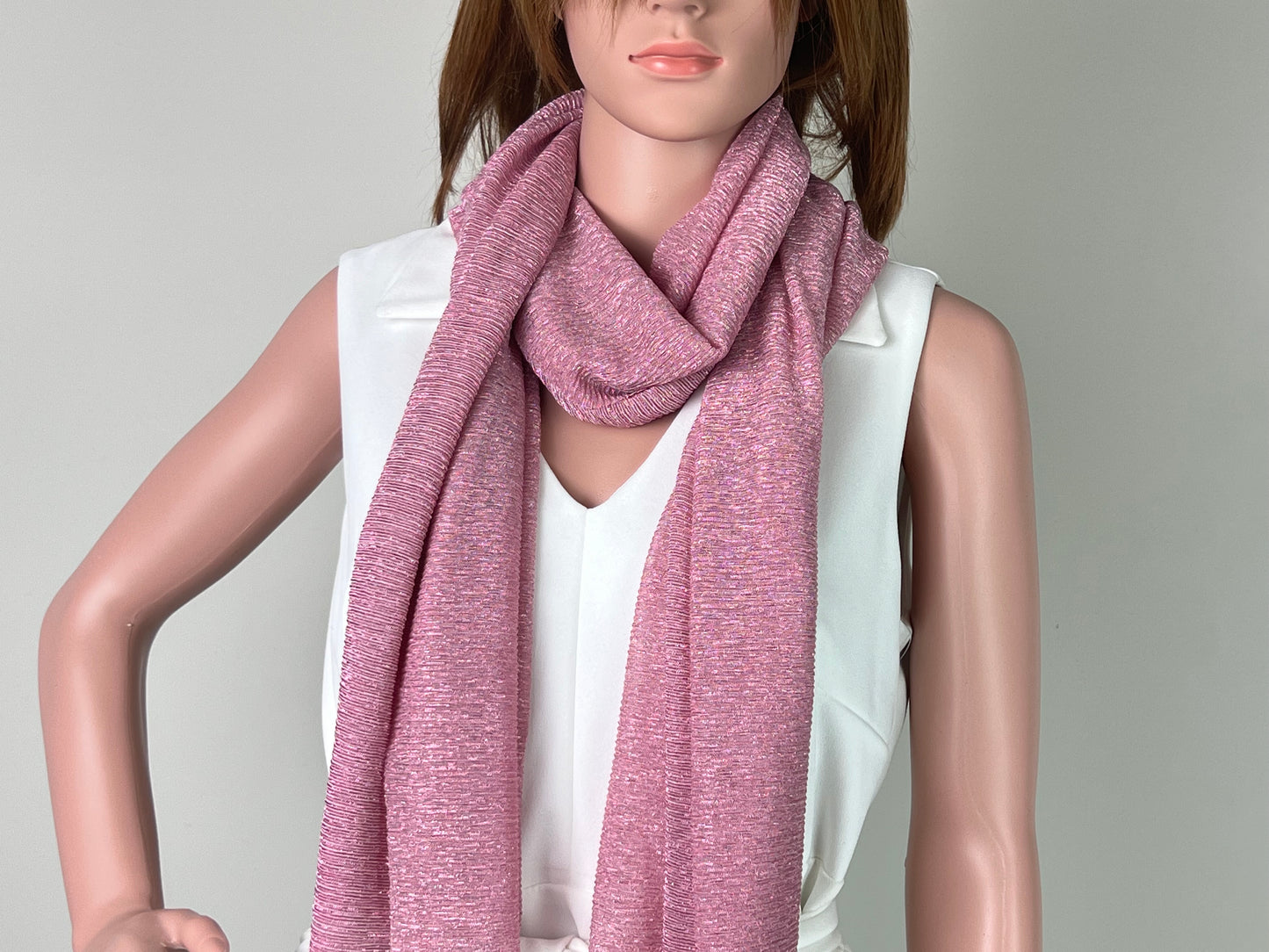 Luxemin Newyork Collection Pinky Women's Sparkle Shawls and Wraps